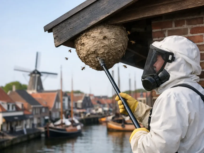 Wespennest laten verwijderen in Spakenburg